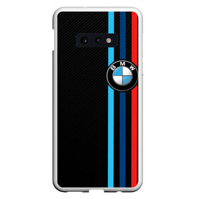 Чехол для Samsung S10E с принтом BMW M SPORT CARBON , Силикон | Область печати: задняя сторона чехла, без боковых панелей | bmw | bmw motorsport | bmw performance | carbon | m | m power | motorsport | performance | sport | бмв | карбон | моторспорт | спорт