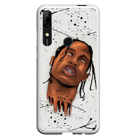 Чехол для Honor P Smart Z с принтом TRAVIS SCOTT , Силикон | Область печати: задняя сторона чехла, без боковых панелей | Тематика изображения на принте: america | astroworld | cactus jack | rap | travis scott | usa | wish you were here | америка | зарубежный реп | кактус джек | реп | сша | трэвис скотт