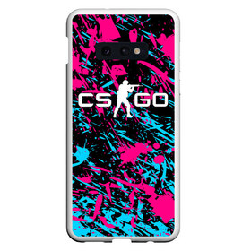 Чехол для Samsung S10E с принтом CS GO NEON , Силикон | Область печати: задняя сторона чехла, без боковых панелей | astralis | awp | counter strike | cs go | cs go global offensive | cs:go | faze clan | hyper beast | team liquid | астралис | кс го | тим ликвид | фейз клан | хайпер бист