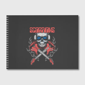 Альбом для рисования с принтом Scorpions , 100% бумага
 | матовая бумага, плотность 200 мг. | klaus meine | live in munich | return to forever | rock music | scorpions | you like | клаус майне | маттиас ябс | рудольф шенкер | скорпионз