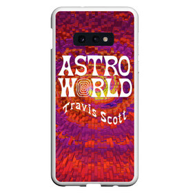 Чехол для Samsung S10E с принтом ASTROWORLD , Силикон | Область печати: задняя сторона чехла, без боковых панелей | Тематика изображения на принте: 21 savage | astroworld | hip hop | juice wrld | quavo | rap | the weeknd | travis scott | астроворд | астроворлд | джеймс блейк | дрейк | кид кади | реп | рэп | стиви уандер | тревис скот | фрэнк оушен