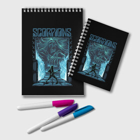 Блокнот с принтом Scorpions , 100% бумага | 48 листов, плотность листов — 60 г/м2, плотность картонной обложки — 250 г/м2. Листы скреплены удобной пружинной спиралью. Цвет линий — светло-серый
 | Тематика изображения на принте: klaus meine | live in munich | return to forever | rock music | scorpions | you like | клаус майне | маттиас ябс | рудольф шенкер | скорпионз