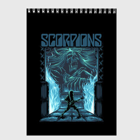 Скетчбук с принтом Scorpions , 100% бумага
 | 48 листов, плотность листов — 100 г/м2, плотность картонной обложки — 250 г/м2. Листы скреплены сверху удобной пружинной спиралью | Тематика изображения на принте: klaus meine | live in munich | return to forever | rock music | scorpions | you like | клаус майне | маттиас ябс | рудольф шенкер | скорпионз