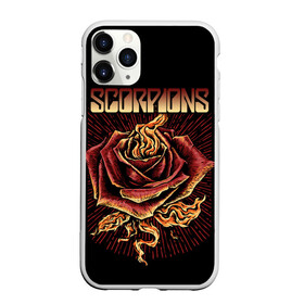 Чехол для iPhone 11 Pro матовый с принтом Scorpions , Силикон |  | klaus meine | live in munich | return to forever | rock music | scorpions | you like | клаус майне | маттиас ябс | рудольф шенкер | скорпионз