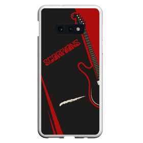 Чехол для Samsung S10E с принтом Scorpions , Силикон | Область печати: задняя сторона чехла, без боковых панелей | Тематика изображения на принте: klaus meine | live in munich | return to forever | rock music | scorpions | you like | клаус майне | маттиас ябс | рудольф шенкер | скорпионз