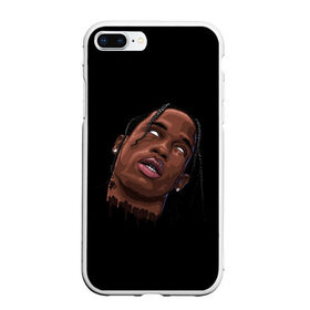 Чехол для iPhone 7Plus/8 Plus матовый с принтом Travis Scott , Силикон | Область печати: задняя сторона чехла, без боковых панелей | astronomical | astroworld | astroworld travis scott | fortnite | travis scott | концерт | концерт fortnite | космос | рэпер | тревис | трэвис скотт | фортнайт