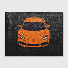 Обложка для студенческого билета с принтом Lamborghini Huracan , натуральная кожа | Размер: 11*8 см; Печать на всей внешней стороне | Тематика изображения на принте: huracan | lambo | lamborghini | racecar | sportcar