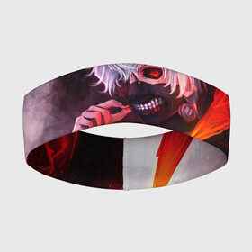 Повязка на голову 3D с принтом Ken Kaneki красные жала ,  |  | anime | ghoul | kaneki | ken | manga | tokyo | аниме | гуль | канеки | кен | манга | токийский