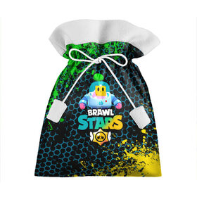 Подарочный 3D мешок с принтом Sprout Brawl Stars , 100% полиэстер | Размер: 29*39 см | brawl | brawl stars | sprout | бравл | бравл старс | росток | спраут | спраут brawl stars | спроут