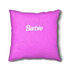 Подушка 3D с принтом Barbie , наволочка – 100% полиэстер, наполнитель – холлофайбер (легкий наполнитель, не вызывает аллергию). | состоит из подушки и наволочки. Наволочка на молнии, легко снимается для стирки | barbie | барби | кукла | кукла барби