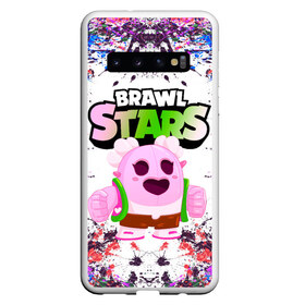 Чехол для Samsung Galaxy S10 с принтом Sakura Spike Brawl Stars , Силикон | Область печати: задняя сторона чехла, без боковых панелей | Тематика изображения на принте: brawl | brawl stars | sakura spike | spike | бравл | бравл кактус | бравл старс | кактус | сакура спайк | спайк | спайк бравл старс