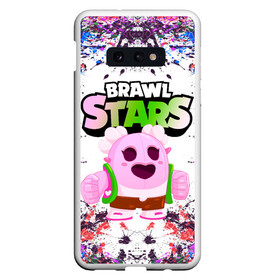 Чехол для Samsung S10E с принтом Sakura Spike Brawl Stars , Силикон | Область печати: задняя сторона чехла, без боковых панелей | Тематика изображения на принте: brawl | brawl stars | sakura spike | spike | бравл | бравл кактус | бравл старс | кактус | сакура спайк | спайк | спайк бравл старс