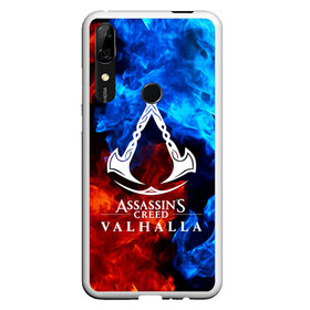 Чехол для Honor P Smart Z с принтом ASSASSIN`S CREED VALHALLA , Силикон | Область печати: задняя сторона чехла, без боковых панелей | slayer | valhalla | vikings | асасин | ассасин крид | ассассин | вальхалла | викинги | тамплиеры