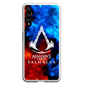 Чехол для Honor 20 с принтом ASSASSIN`S CREED VALHALLA , Силикон | Область печати: задняя сторона чехла, без боковых панелей | slayer | valhalla | vikings | асасин | ассасин крид | ассассин | вальхалла | викинги | тамплиеры