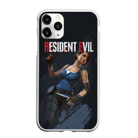Чехол для iPhone 11 Pro Max матовый с принтом Resident Evil , Силикон |  | jill valentine | nemesis | racoon city | resident evil | resident evil 3 | обитель зла | ракун сити