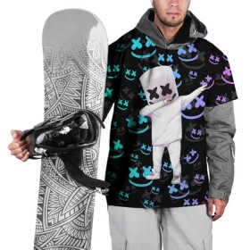 Накидка на куртку 3D с принтом Marshmello , 100% полиэстер |  | dj | marshmello | usa | америка | клуб | клубная музыка | мармело | маршмелло | маршмеллоу | музыка | музыкант