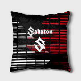 Подушка 3D с принтом  SABATON , наволочка – 100% полиэстер, наполнитель – холлофайбер (легкий наполнитель, не вызывает аллергию). | состоит из подушки и наволочки. Наволочка на молнии, легко снимается для стирки | sabaton | даниель муллбак | йоаким броден | крис рёланд | оскар монтелиус | пэр сундстрём | рикард сунден | сабатон | тоббе энглунд | томми юханссон | ханнес ван дал