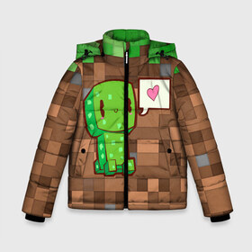Зимняя куртка для мальчиков 3D с принтом Minecraft Creeper , ткань верха — 100% полиэстер; подклад — 100% полиэстер, утеплитель — 100% полиэстер | длина ниже бедра, удлиненная спинка, воротник стойка и отстегивающийся капюшон. Есть боковые карманы с листочкой на кнопках, утяжки по низу изделия и внутренний карман на молнии. 

Предусмотрены светоотражающий принт на спинке, радужный светоотражающий элемент на пуллере молнии и на резинке для утяжки | creeper | game minecraft | minecraft | minecraft крипер | minecraft сreeper | игра майнкрафт | кавайный крипер | крипер | крипер с сердечком | милый крипер | няшный крипер | сreeper