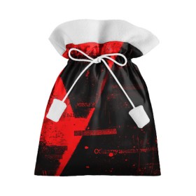 Подарочный 3D мешок с принтом Grunge art red , 100% полиэстер | Размер: 29*39 см | Тематика изображения на принте: art | grunge | red | арт | буквы | гранж | красный | надпись | символы | слова | сообщение | текст | фраза | фразы