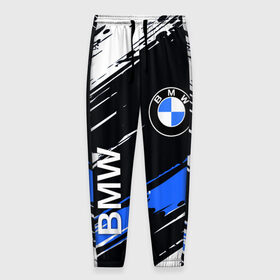 Мужские брюки 3D с принтом BMW , 100% полиэстер | манжеты по низу, эластичный пояс регулируется шнурком, по бокам два кармана без застежек, внутренняя часть кармана из мелкой сетки | auto | bmw | bmw 3 | bmw 5. | bmw m5 | i8 | x5 | x6 | авто | бмв
