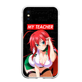 Чехол для iPhone XS Max матовый с принтом SENPAI [MY TEACHER] , Силикон | Область печати: задняя сторона чехла, без боковых панелей | ahegao | anime | japan | manga | sempai | senpai | аниме | ахегао | лицо | манга | семпай | сенпай | япония