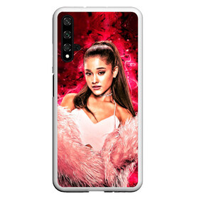 Чехол для Honor 20 с принтом Ariana , Силикон | Область печати: задняя сторона чехла, без боковых панелей | Тематика изображения на принте: ariana grande | music | singer | альбом | ариана гранде | арт | девушки | звезда | знаменитость | любимые | музыка | певцы | персонаж | портрет | сша