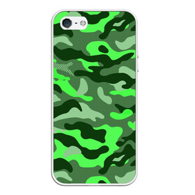 Чехол для iPhone 5/5S матовый с принтом CAMOUFLAGE GREEN , Силикон | Область печати: задняя сторона чехла, без боковых панелей | Тематика изображения на принте: camouflage | армия | военная форма | военный | вооружение | вооруженные силы | защита | защитный цвет | зеленый | камуфляж | маскировка | солдат | униформа | форма