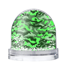 Снежный шар с принтом CAMOUFLAGE GREEN , Пластик | Изображение внутри шара печатается на глянцевой фотобумаге с двух сторон | Тематика изображения на принте: camouflage | армия | военная форма | военный | вооружение | вооруженные силы | защита | защитный цвет | зеленый | камуфляж | маскировка | солдат | униформа | форма