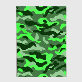 Постер с принтом CAMOUFLAGE GREEN , 100% бумага
 | бумага, плотность 150 мг. Матовая, но за счет высокого коэффициента гладкости имеет небольшой блеск и дает на свету блики, но в отличии от глянцевой бумаги не покрыта лаком | camouflage | армия | военная форма | военный | вооружение | вооруженные силы | защита | защитный цвет | зеленый | камуфляж | маскировка | солдат | униформа | форма