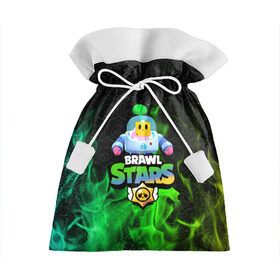 Подарочный 3D мешок с принтом Sprout Brawl Stars , 100% полиэстер | Размер: 29*39 см | brawl | brawl stars | sprout | бравл | бравл старс | росток | спраут | спраут brawl stars | спроут