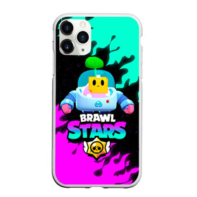 Чехол для iPhone 11 Pro матовый с принтом BRAWL STARS (SPROUT) [26] , Силикон |  | 8 bit | android | brawl | brawl stars | clash | clash royale | game | leon | royale | sprout | stars | андроид | игра | кольт | леон | мобильные игры | спраут