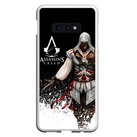 Чехол для Samsung S10E с принтом Assassin’s Creed [04] , Силикон | Область печати: задняя сторона чехла, без боковых панелей | Тематика изображения на принте: ezio | game | ubisoft | ассасин крид | кредо ассасина | эцио