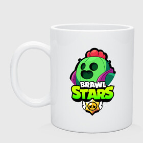 Кружка керамическая с принтом BRAWL STARS SPIKE , керамика | объем — 330 мл, диаметр — 80 мм. Принт наносится на бока кружки, можно сделать два разных изображения | Тематика изображения на принте: bibi | brawl stars | coach mike | crow | leon | leon shark | max | mecha crow | mr.p | phoenix | sally leon | spike | sprout | unicorn | virus 8 bit | werewolf | ворон | оборотень | пингвин