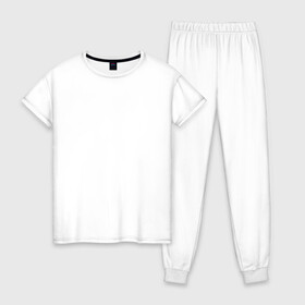 Женская пижама хлопок с принтом TRAVIS SCOTT (НА СПИНЕ) , 100% хлопок | брюки и футболка прямого кроя, без карманов, на брюках мягкая резинка на поясе и по низу штанин | fortnite | fortnite 2 | fortnite x маршмелло | ikonik | marshmello | ninja | ninja streamer | travis scott | иконик | ниндзя | пили | трэвис скотт | фортнайт | фортнайт 2 | фортнайт глава 2