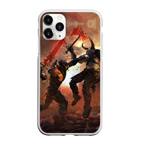 Чехол для iPhone 11 Pro матовый с принтом Doom Eternal , Силикон |  | demon | doom | doom slayer | doomguy | eternal | face | games | marauder | mask | демон | дум | игры | лицо | мародер | маска | палач рока | шлем