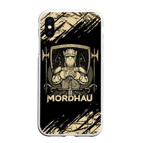 Чехол для iPhone XS Max матовый с принтом Mordhau (Z) , Силикон | Область печати: задняя сторона чехла, без боковых панелей | game | hack and slash | mordhau | play | triternion | ближний бой | игра | игры | мордхау | реконструкция | рукапашка | рукопашка | рыцари | рыцарь