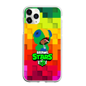 Чехол для iPhone 11 Pro Max матовый с принтом BRAWL STARSLEON , Силикон |  | Тематика изображения на принте: 8 | 8 bit | bibi | brawl stars | brock | bull | crow | dinomike | el primo | leon | mobile game | mr.p | nita | poko | ricochet | stars | tara | бравл старс | ворон | леон | мобильные игры