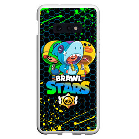 Чехол для Samsung S10E с принтом BRAWL STARS LEON SKINS , Силикон | Область печати: задняя сторона чехла, без боковых панелей | Тематика изображения на принте: bibi | brawl stars | coach mike | crow | leon | leon shark | max | mecha crow | mr.p | phoenix | sally leon | spike | sprout | unicorn | virus 8 bit | werewolf | ворон | оборотень | пингвин