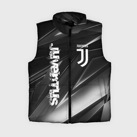 Женский жилет утепленный 3D с принтом JUVENTUS GEOMETRY STRIPES  ЮВЕНТУС ГЕОМЕТРИЧЕСКИЕ ПОЛОСЫ ,  |  | cr7 | fc juventus | football | juve | juventus | ronaldo | sport | роналдо | спорт | футбол | ювентус