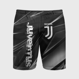 Мужские шорты спортивные с принтом JUVENTUS GEOMETRY STRIPES   ЮВЕНТУС ГЕОМЕТРИЧЕСКИЕ ПОЛОСЫ ,  |  | cr7 | fc juventus | football | juve | juventus | ronaldo | sport | роналдо | спорт | футбол | ювентус