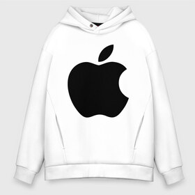 Мужское худи Oversize хлопок с принтом Apple ,  |  | 