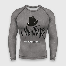 Мужской рашгард 3D с принтом A Nightmare On Elm Street ,  |  | a nightmare on elm street | freddy krueger | vdzabma | фредди крюгер