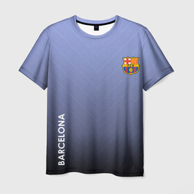 Мужская футболка 3D с принтом Barcelona , 100% полиэфир | прямой крой, круглый вырез горловины, длина до линии бедер | atletico | barcelona | borussia | chelsea | cristiano | football | juventus | manchester city | manchester united | messi | real madrid | ronaldo | sport | спорт | футбол