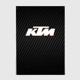 Постер с принтом KTM КАРБОН (Z) , 100% бумага
 | бумага, плотность 150 мг. Матовая, но за счет высокого коэффициента гладкости имеет небольшой блеск и дает на свету блики, но в отличии от глянцевой бумаги не покрыта лаком | enduro | ktm | moto | motocycle | sportmotorcycle | ктм | мото | мотоспорт