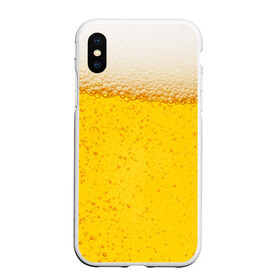Чехол для iPhone XS Max матовый с принтом Пиво , Силикон | Область печати: задняя сторона чехла, без боковых панелей | пенное | хмельное