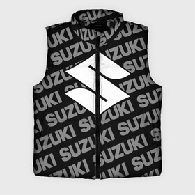 Мужской жилет утепленный 3D с принтом SUZUKI (9) ,  |  | suzuki | авто | автомобиль | сузуки
