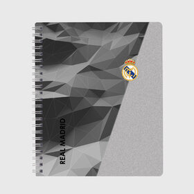 Тетрадь с принтом Real Madrid , 100% бумага | 48 листов, плотность листов — 60 г/м2, плотность картонной обложки — 250 г/м2. Листы скреплены сбоку удобной пружинной спиралью. Уголки страниц и обложки скругленные. Цвет линий — светло-серый
 | atletico | barcelona | borussia | chelsea | cristiano | football | juventus | manchester city | manchester united | messi | real madrid | ronaldo | sport | спорт | футбол