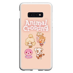 Чехол для Samsung S10E с принтом Animal Crossing , Силикон | Область печати: задняя сторона чехла, без боковых панелей | Тематика изображения на принте: animal crossing | isabelle | tom nook | энимал кроссинг