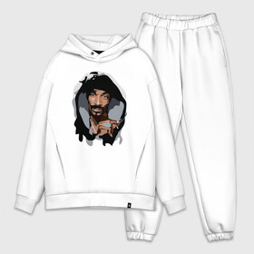 Мужской костюм хлопок OVERSIZE с принтом Snoop Dogg ,  |  | 2pac | black | dog | dr dre | hip hop | rap | snoop dogg | west coast | гангстер | микрофон | музыка | рифма | рэп | рэпер | снуп дог | собака | хип хоп