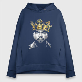 Женское худи Oversize хлопок с принтом Ice Cube King , френч-терри — 70% хлопок, 30% полиэстер. Мягкий теплый начес внутри —100% хлопок | боковые карманы, эластичные манжеты и нижняя кромка, капюшон на магнитной кнопке | 2pac | black | compton | dog | dr dre | hip hop | ice cube | king | nwa | rap | snoop dogg | west coast | westside | айс кьюб | гангстер | голос улиц | король | микрофон | музыка | рифма | рэп | рэпер | хип хоп